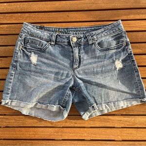 LC Lauren Conrad Blue Jean Shorts